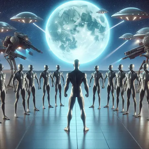 Humans VS Aliens Game