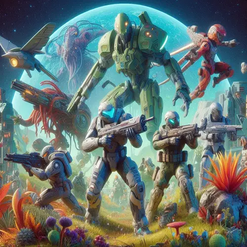 Metal Sci-Fi Shooter Game