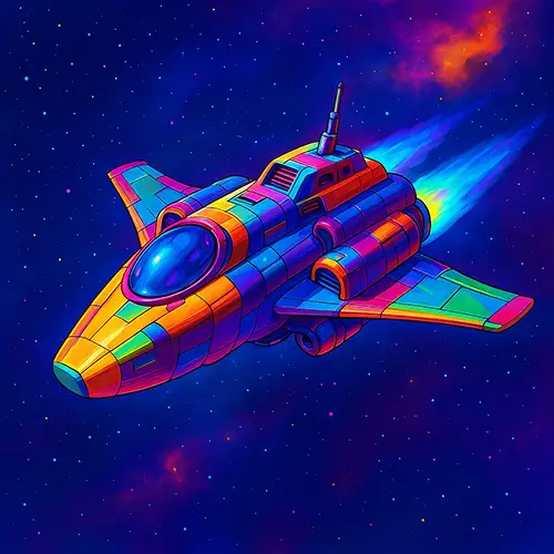 Space Explore 2D Game