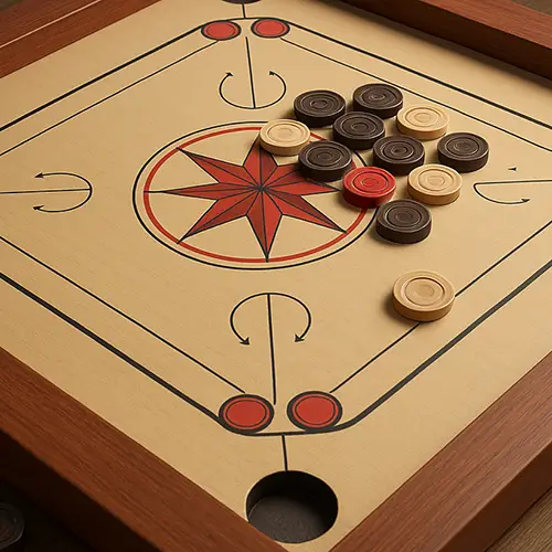 Carrom Multi-Player Game