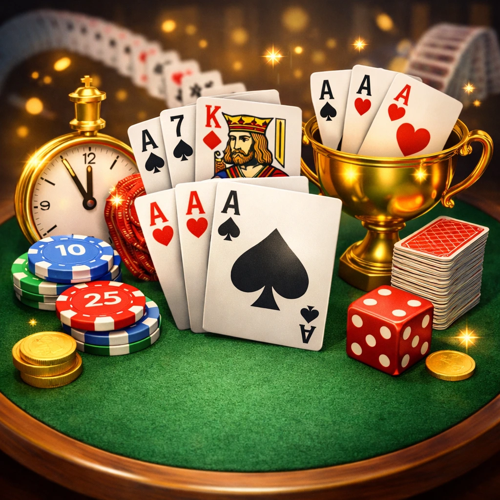 Solitaire 4 in 1 Game