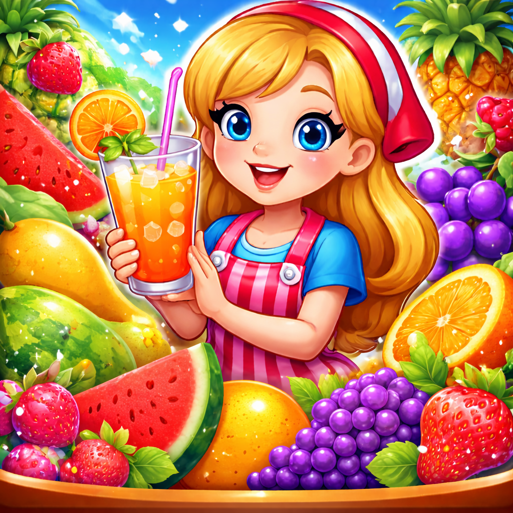 Fruit Juice Maker Game