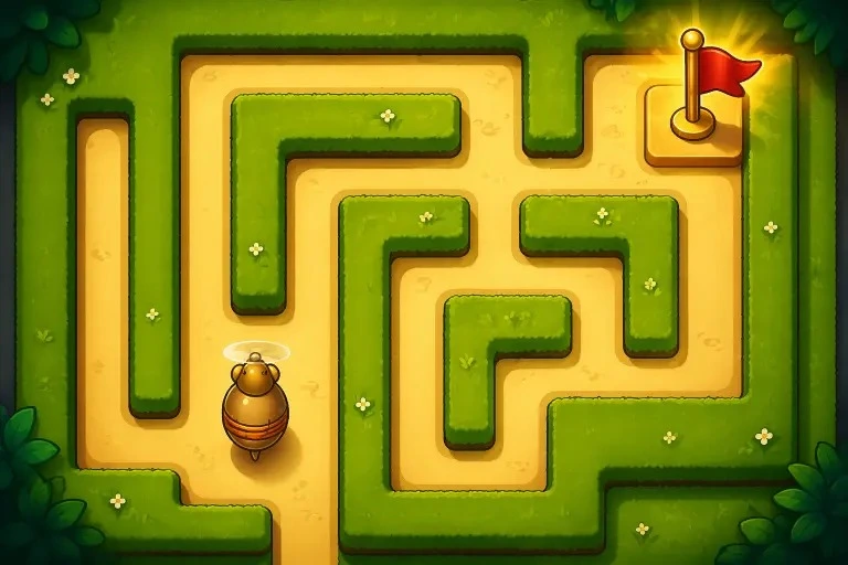 Maze Puzzle Game